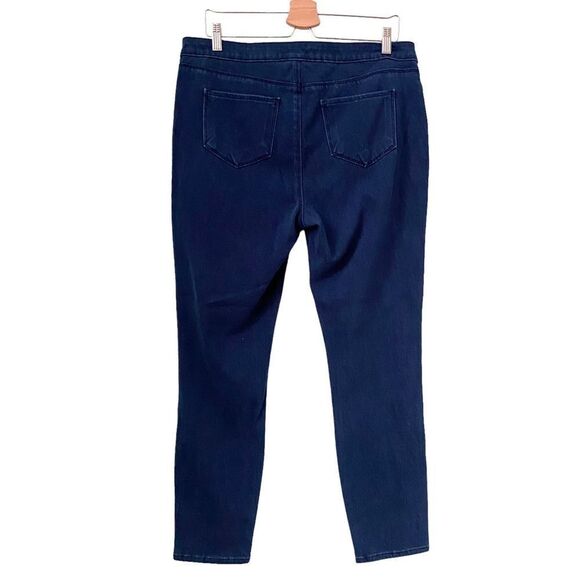 L’AGENCE Luxe Lounge Yasmeen High Rise Skinny Legging in River Blue Size 34 - Picture 5 of 10